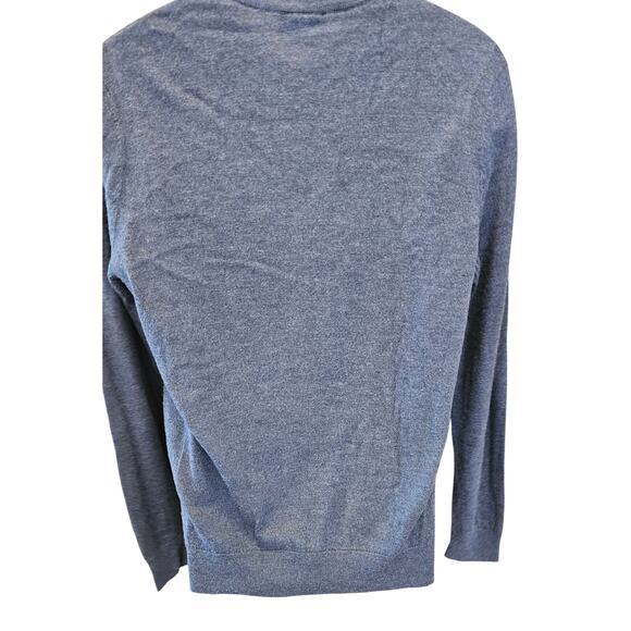 Express sz L merino wool blend crewneck sweater warm winter preppy casual EUC - Picture 2 of 7